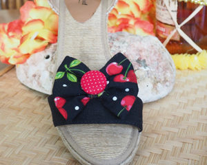 Cherries — Billy Button Shoe Clips