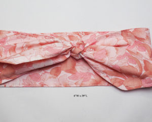 Vintage Pink Floral Headband