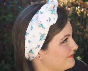 Vintage Floral Headband
