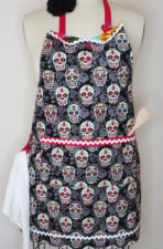 Day of the Dead Apron